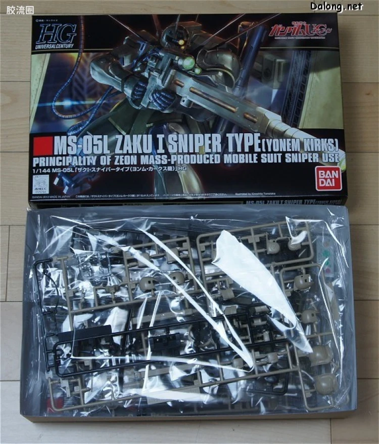HGUC 普通版 h137 MS-05L 扎古Ⅰ 狙击型(Yonem Kirks机) - 图片